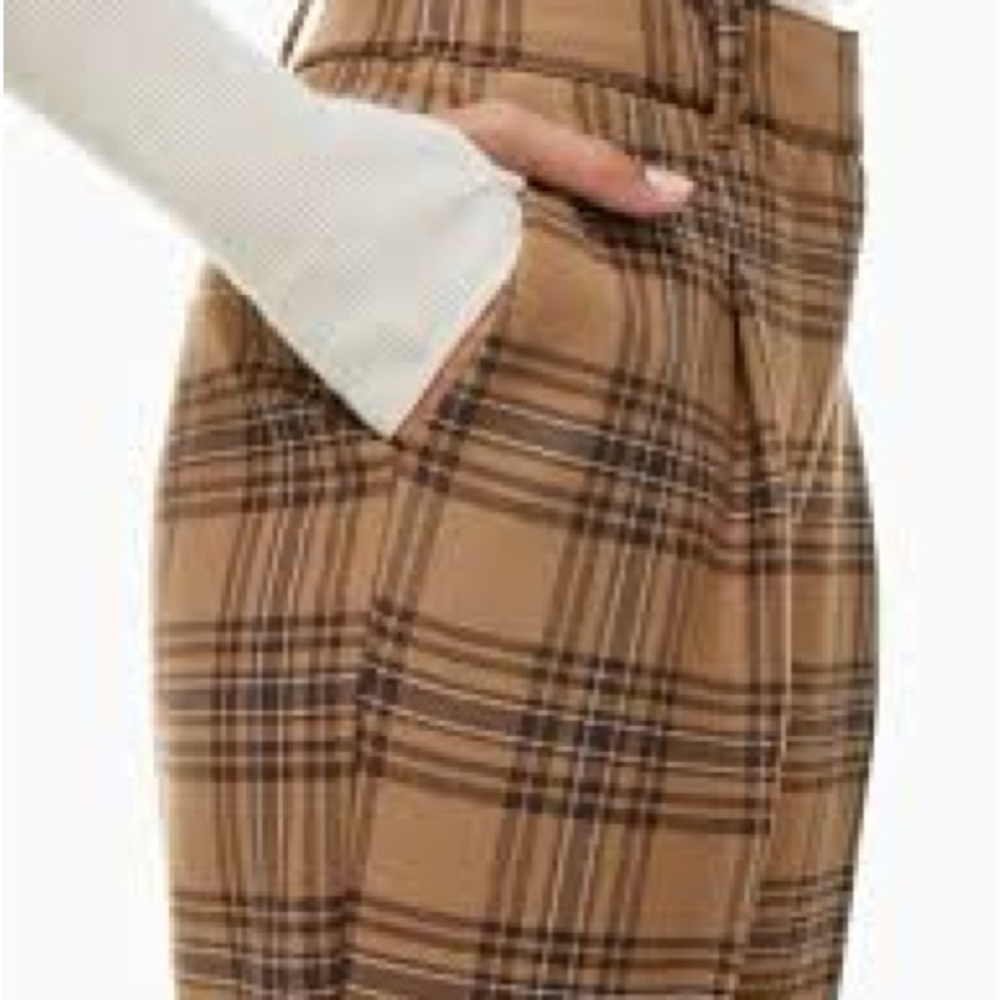Wilfred Plaid Pants | Trendy Tailored Trousers Street Style